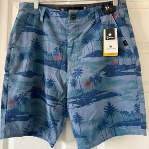Rip Curl Boardwalk Dreamers 19" Walk Shorts - Dusty Blue